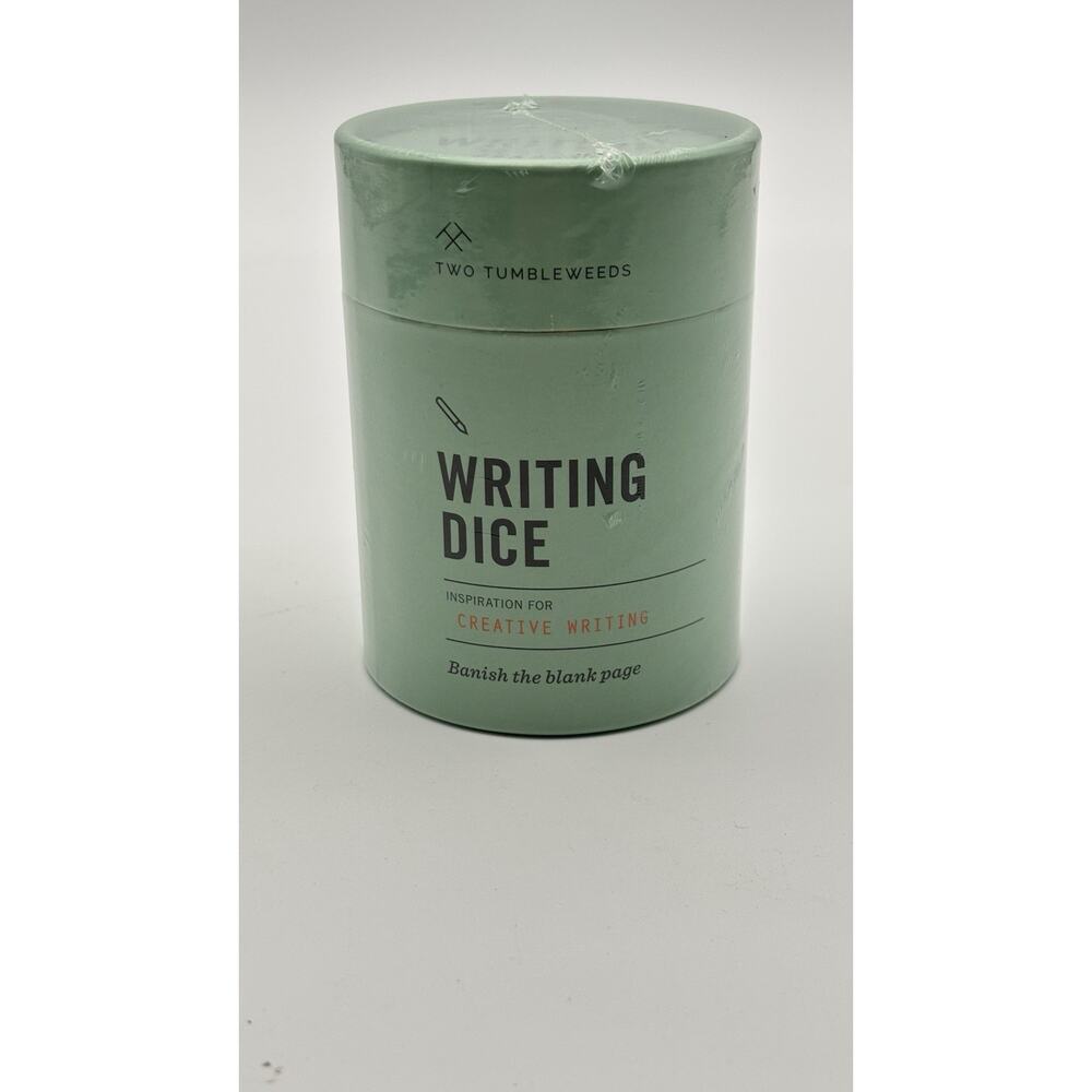 Two Tumbleweeds Writing Dice Creative Writing Game for Writers 9 Dice~New Sealed